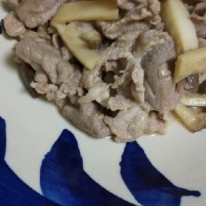 超特急メイン♡豚肉とエリンギのマヨポン炒め